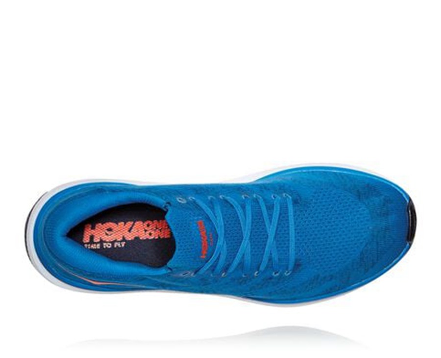 Hoka One One Mens Running Shoes - Cavu 3 - Blue - EIPG14690